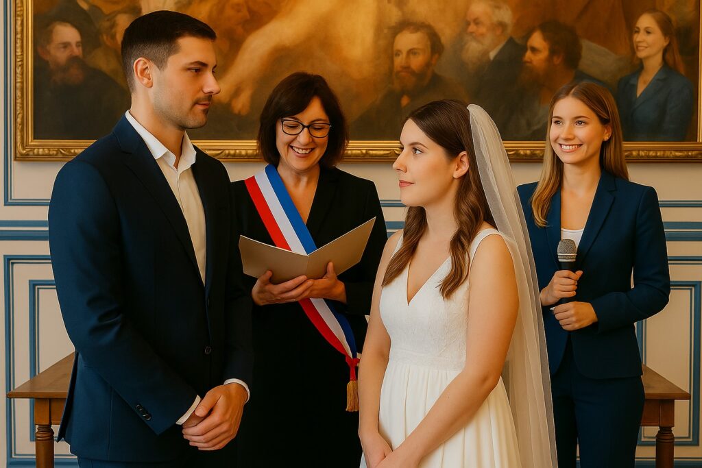 traducteur mariage mairie