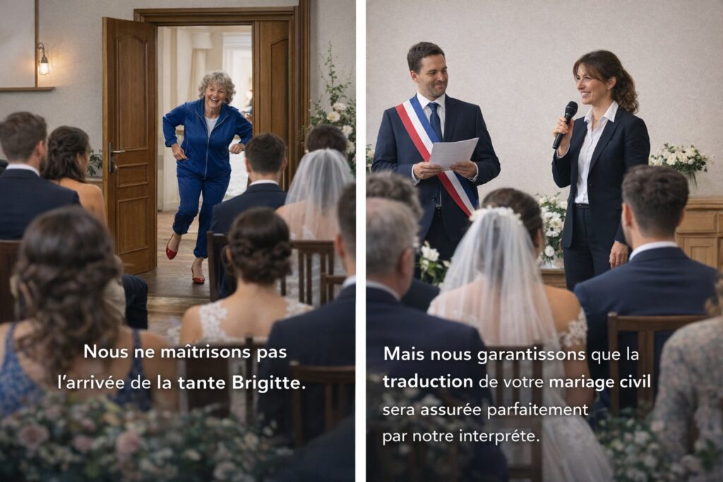 Interpr&egrave;te pour mariage 