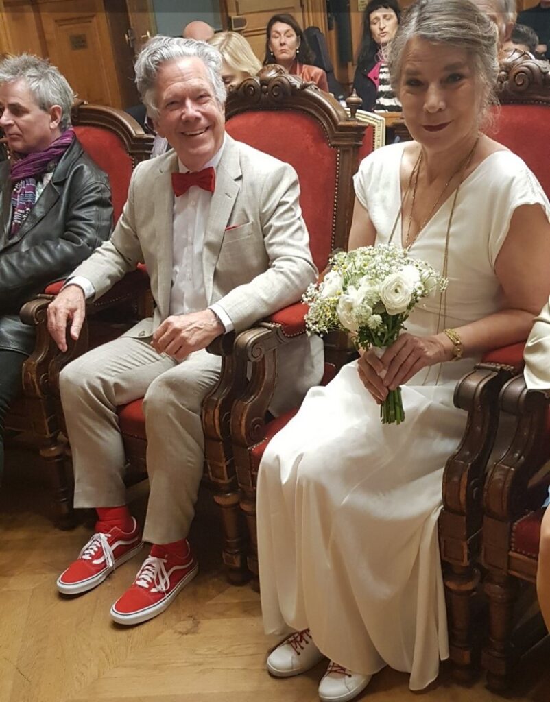 Pierre et Maria, couple franco-espagnol, traduction fran&ccedil;ais-espagnol de la c&eacute;r&eacute;monie, marie de Paris 18e