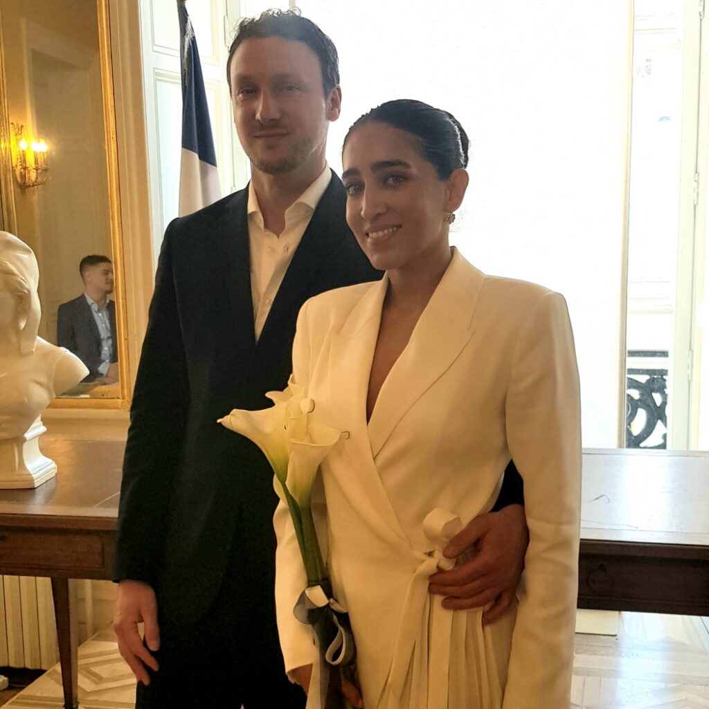 Mariage franco &eacute;tranger &agrave; Paris 13eme, Guillaume fran&ccedil;ais et Veronika am&eacute;ricaine